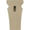 Ekena Millwork 3 1/2"W x 3 3/4"D x 6"H Mini Nevio Wood Corbel, Rubberwood CORW03X03X06NERW - alternate 3